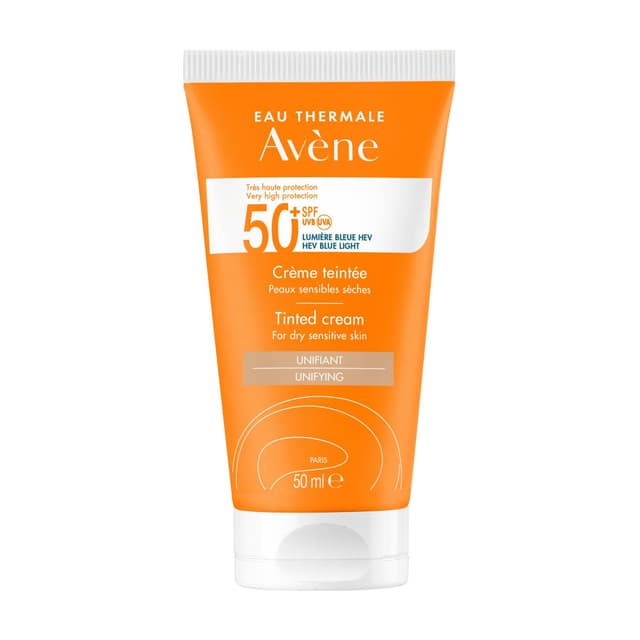 Avène Solar Crema SPF 50+ Color – Crema solar con color