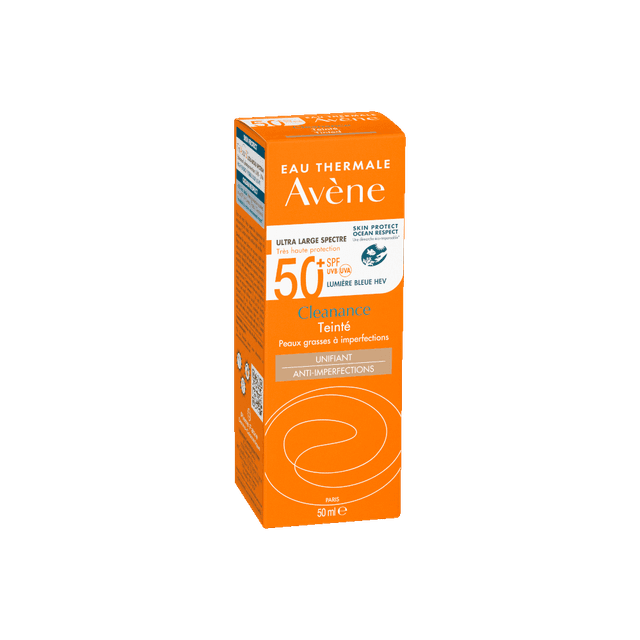 Avène Solar Cleanance SPF 50+ – Crema solar