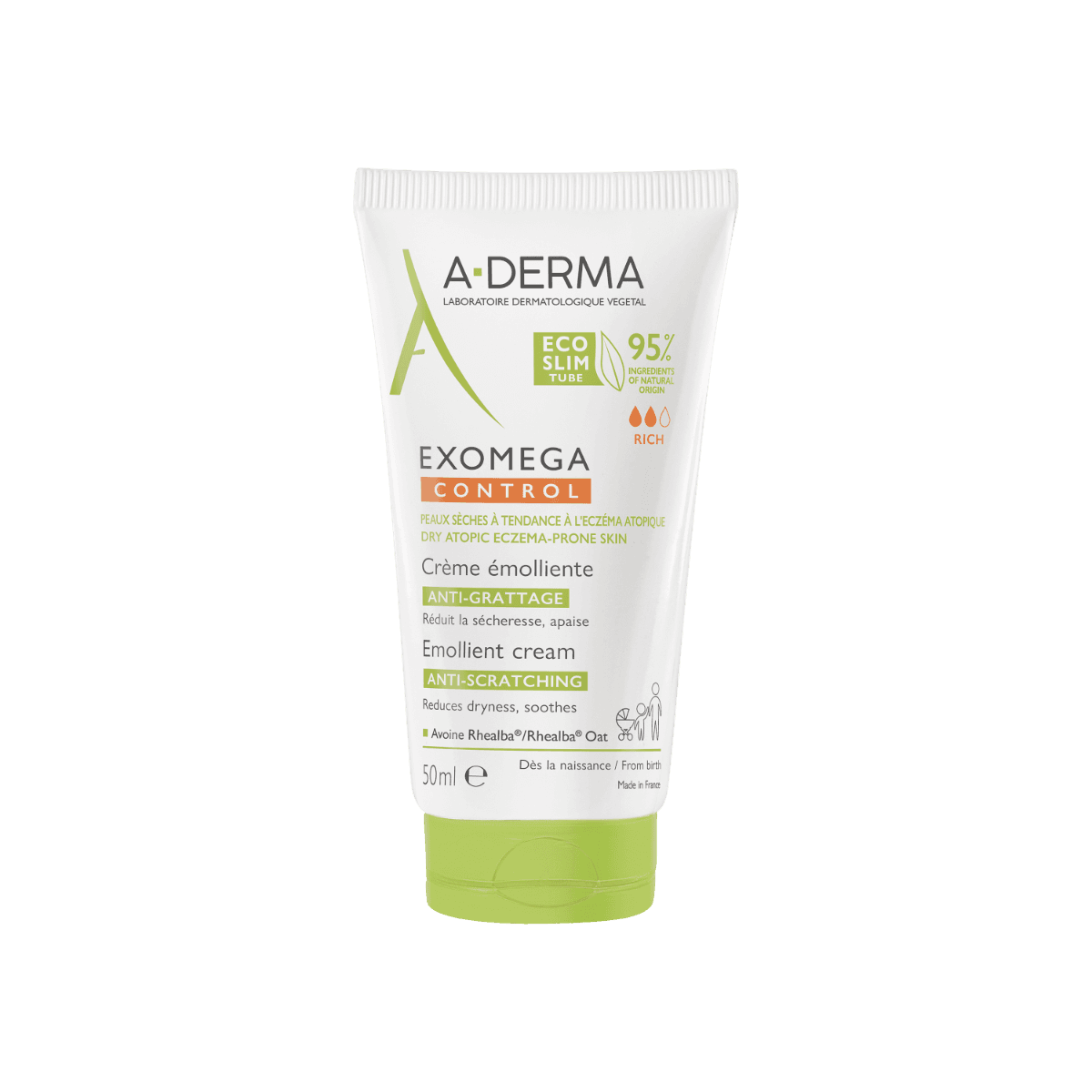 A-Derma Exomega Control Crema Emoliente – 50 ml