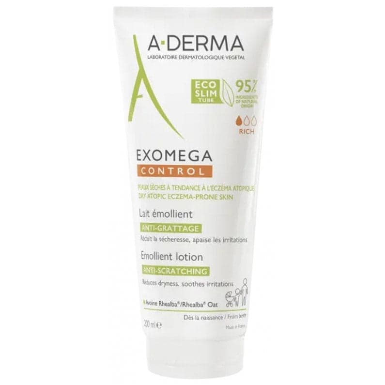 A-Derma Exomega Control Leche Corporal Emoliente – 200 ml