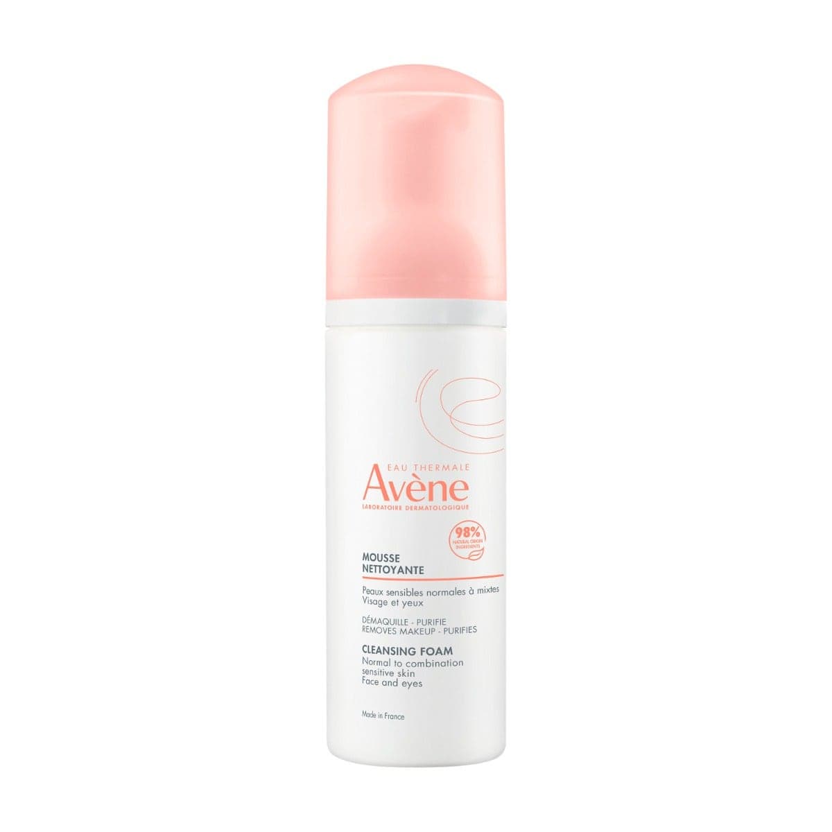 Avène Mousse Nettoyante – 150 ml espuma limpiadora