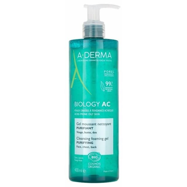A-Derma Biology AC Gel Limpiador – 400 ml