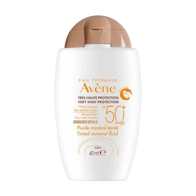 Avène Solar Fluid Mineral SPF 50+ Color – 40 ml
