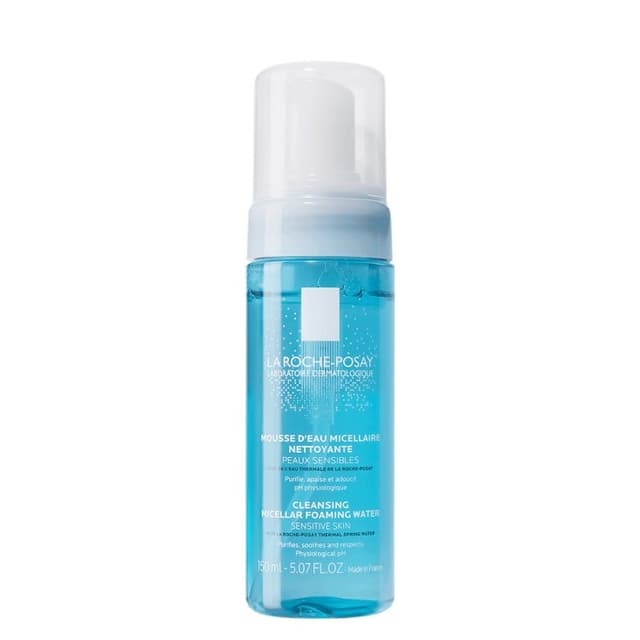La Roche-Posay Physio Eau Moussant – Agua limpiadora espumosa – 150 ml