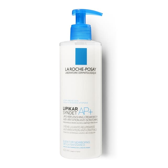 La Roche-Posay Lipikar Syndet AP+ – 400 ml Crema Limpiadora