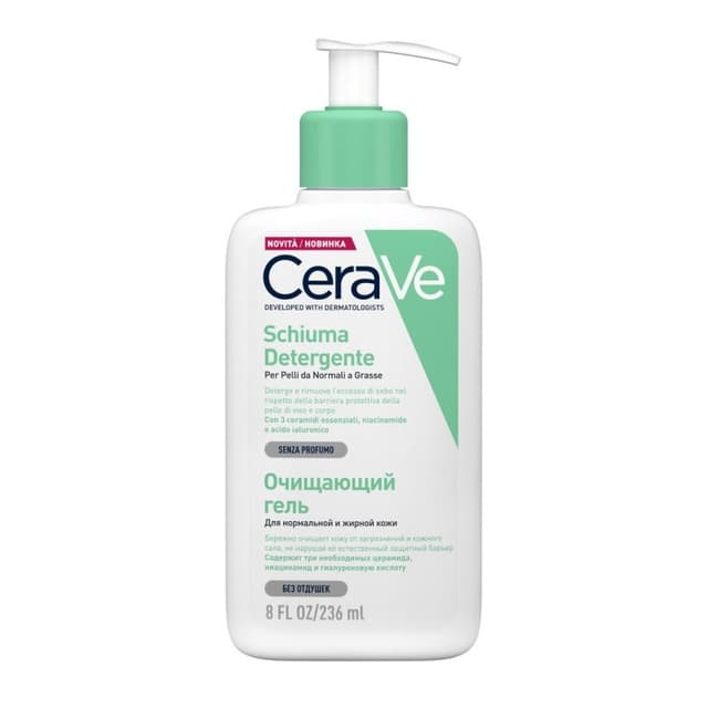 CeraVe Espuma Limpiadora Facial – 236 ml
