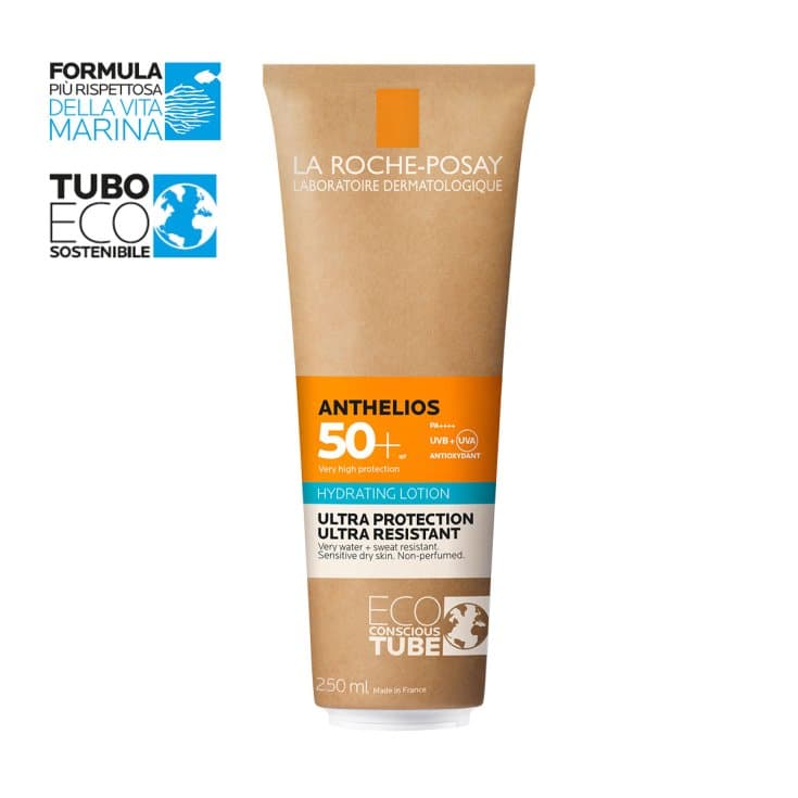 La Roche-Posay ANTHELIOS Leche Solar FPS 50+ – Botella de papel