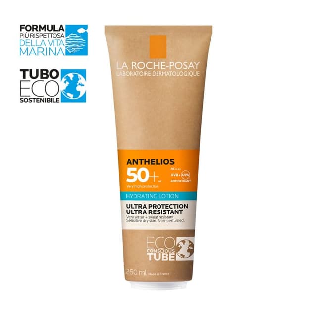 La Roche-Posay ANTHELIOS Leche Solar FPS 50+ – Botella de papel