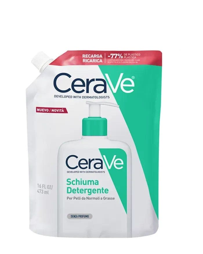 CeraVe Espuma Limpiadora – Recambio 473 ml