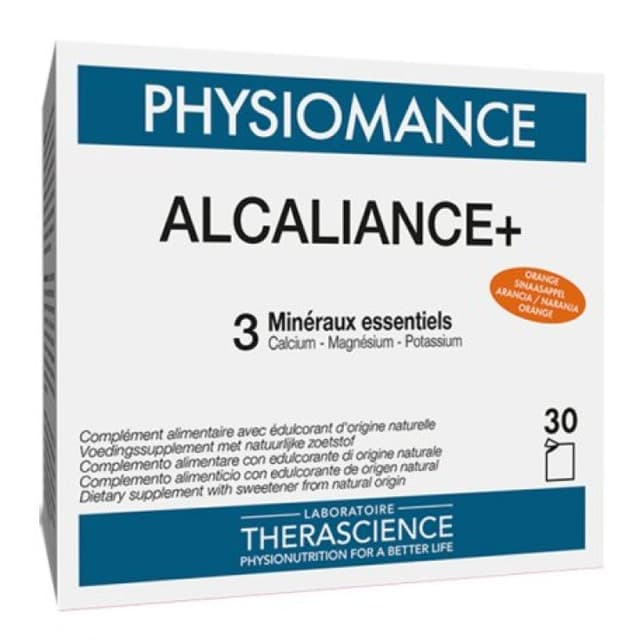 Potasio 1.000,0 mg + Magnesio – 30 sobres | Physiomance Alcaliance+