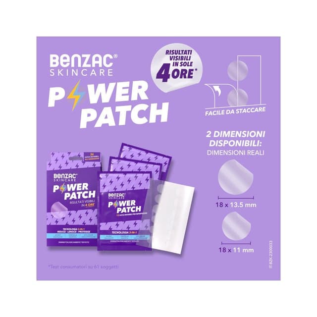 Benzac Skincare Power – 36 parches