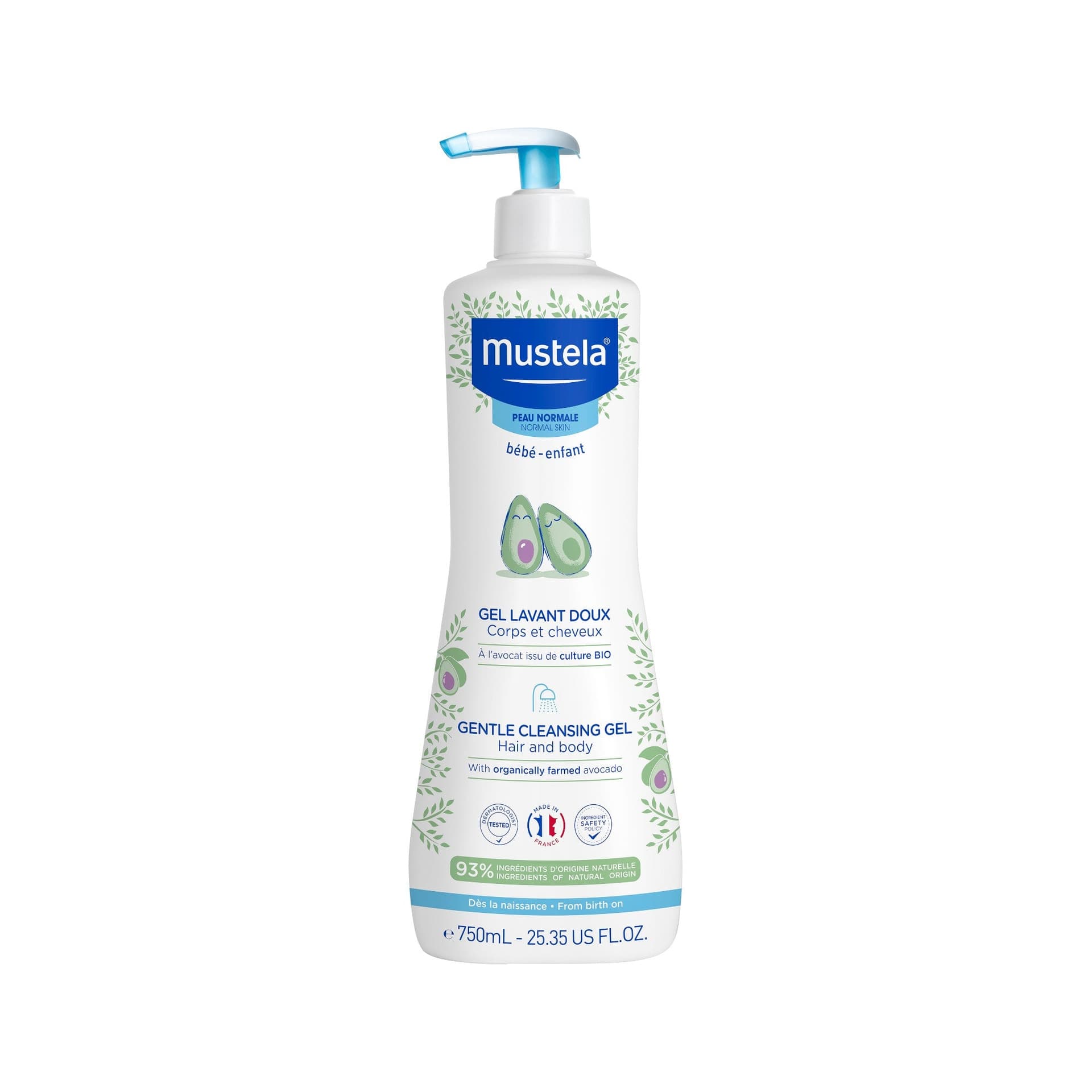 Mustela Gel Limpiador – 750 ml