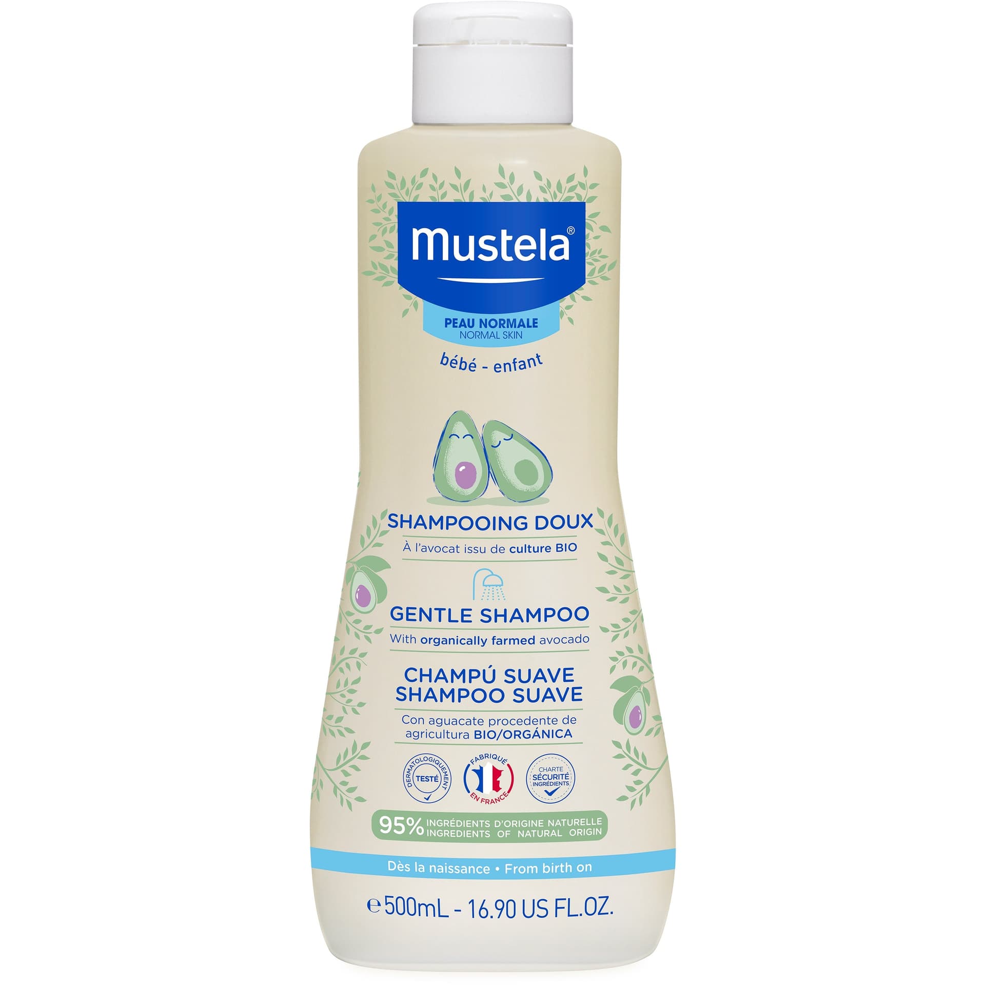 Mustela Champú Suave – 500 ml