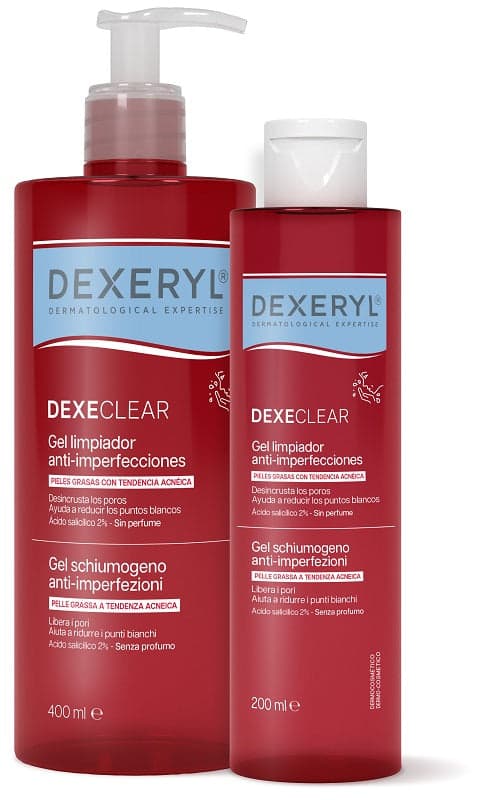 Dexeryl Gel Limpiador Espumoso – 400 ml