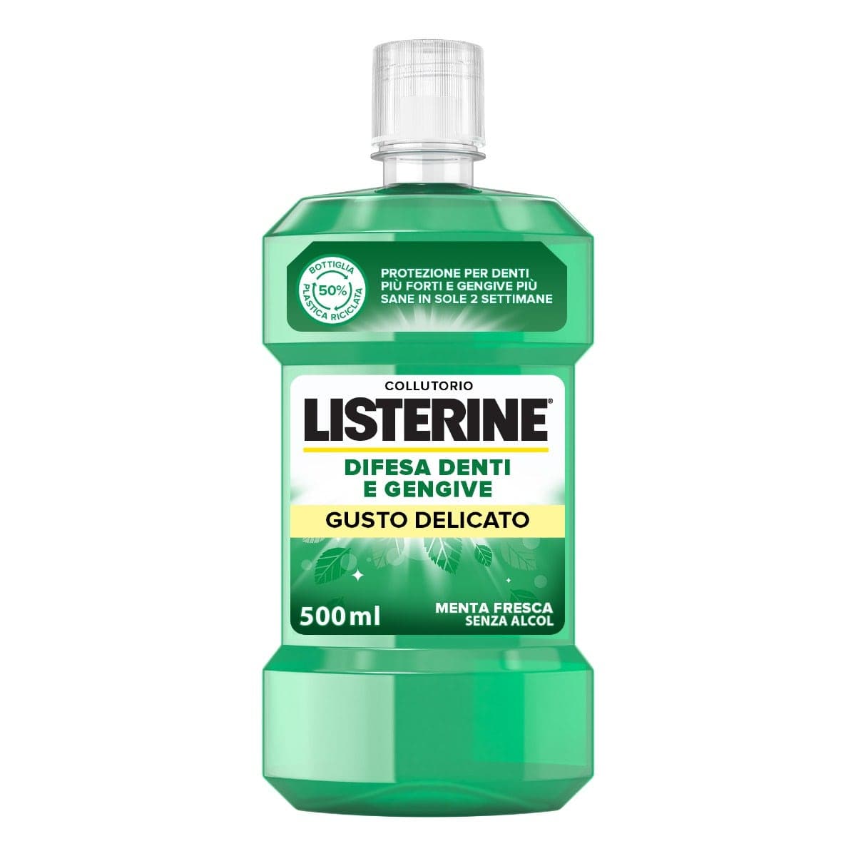 Listerine Dientes & Encías – 500 ml Enjuague bucal