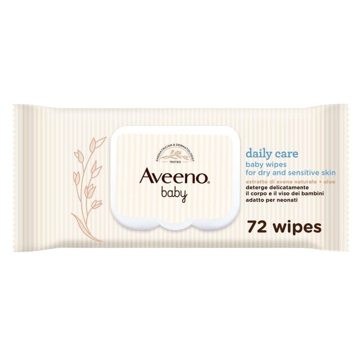 AVEENO Baby Toallitas Húmedas – 72 unidades