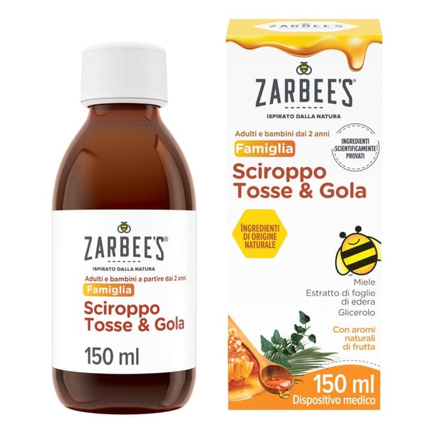 Zarbee's Tos y Garganta Jarabe