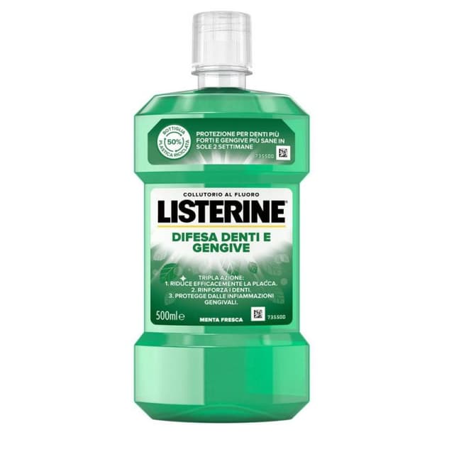 Listerine Defensa Dientes & Encías – 80 ml