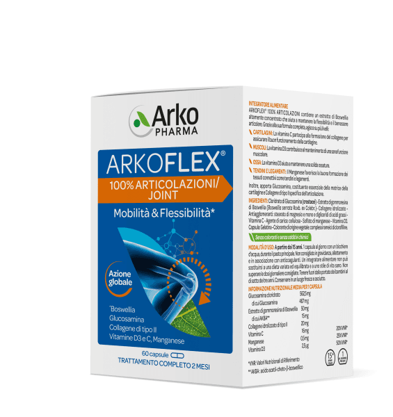 Arkoflex 100% Articulaciones – Complemento alimenticio para las articulaciones