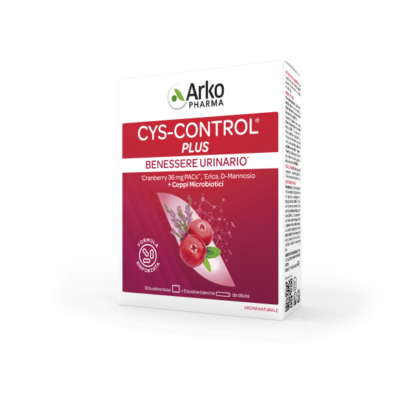 Arándano 263 mg + D-Manosa – 15 sobres | Cys Control Forte Probióticos