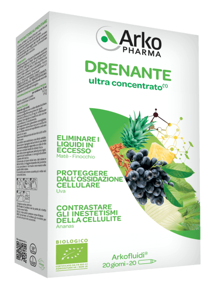Arkofluidi US Drenante Bio – 20 viales bebibles