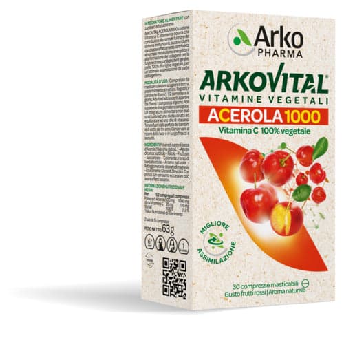 Arkovital Acerola 1000 – 30 comprimidos masticables