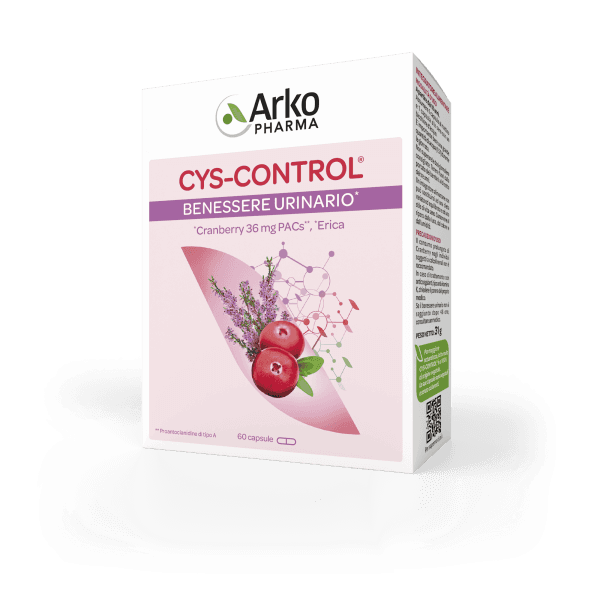 Arándano rojo + Brezo – 60 cápsulas | Cys Control Cranberola