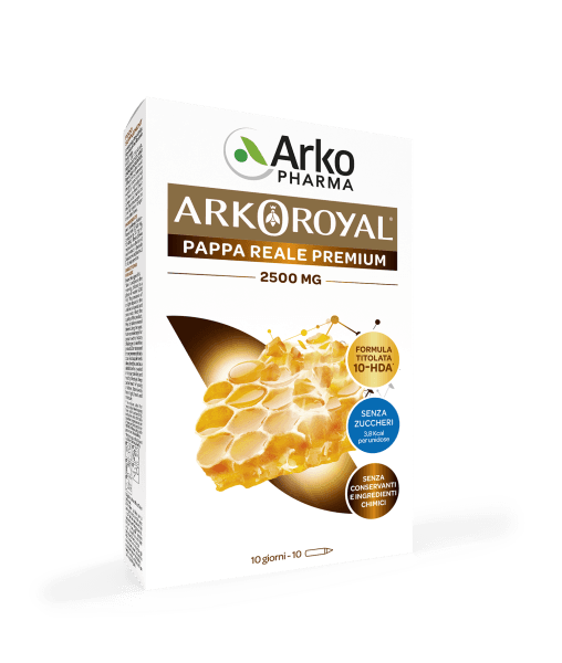 Arkoroyal Pappa Reale 2500 mg – 10 ampollas