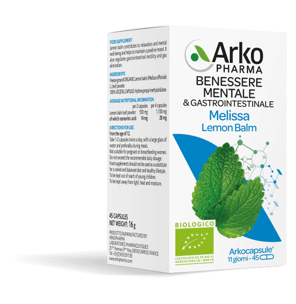 Arkocapsule Melissa Bio – 45 cápsulas