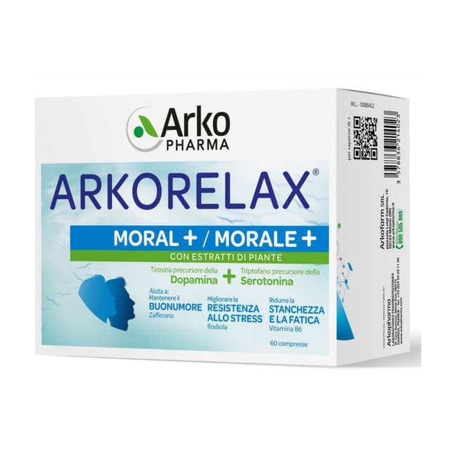 Arkorelax Moral+ – L-Triptófano 220 mg + Azafrán – 60 comprimidos