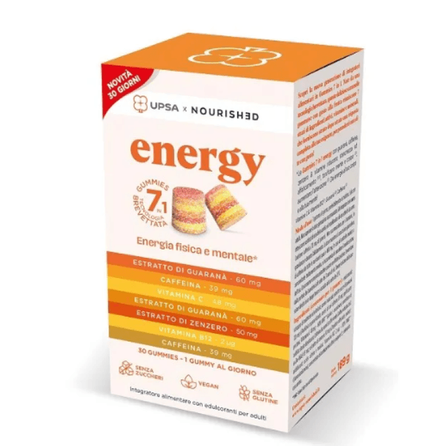 Multivitaminas – 30 gominolas | UPSA X Nourished Energy Gummies
