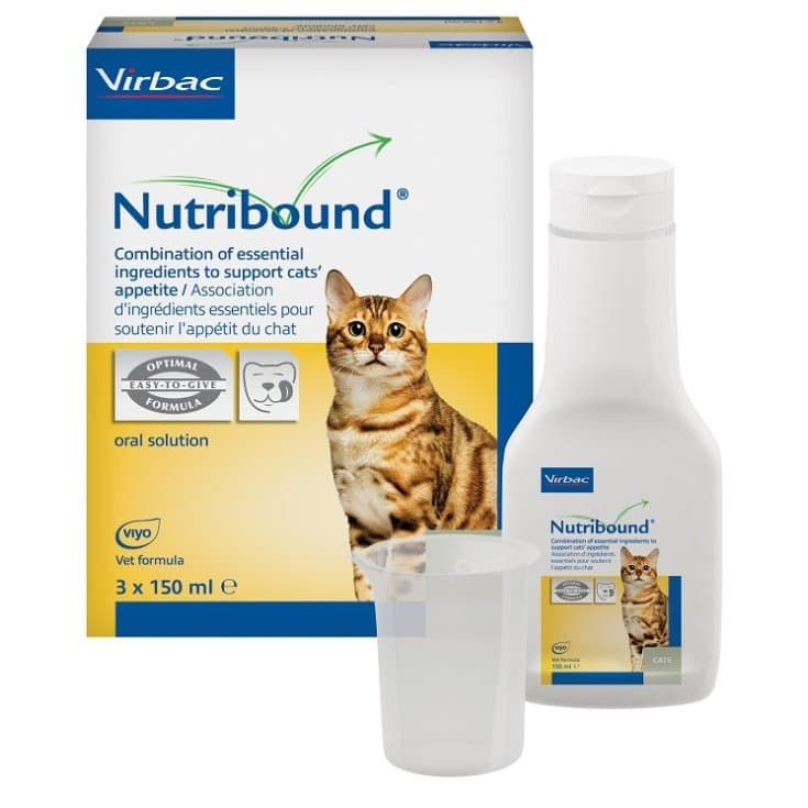 Nutribound Gatti – 3x150 ml Complemento alimenticio para gatos