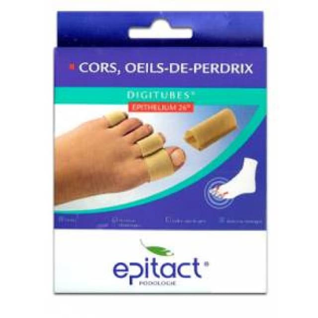 Epitact Digitube Gel – Tubo de silicona talla S, 10 cm