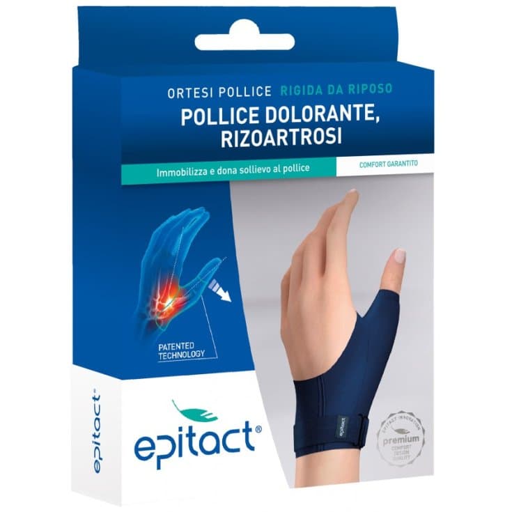 Epitact Ortesis Rígida para el Pulgar – Talla S, derecha