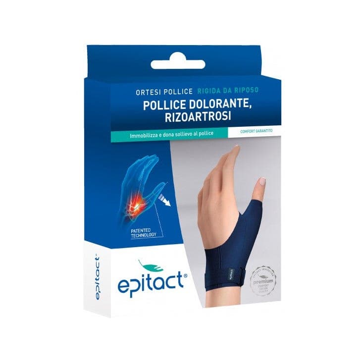 Epitact Ortesis Rígida para el Pulgar – Talla M, derecha