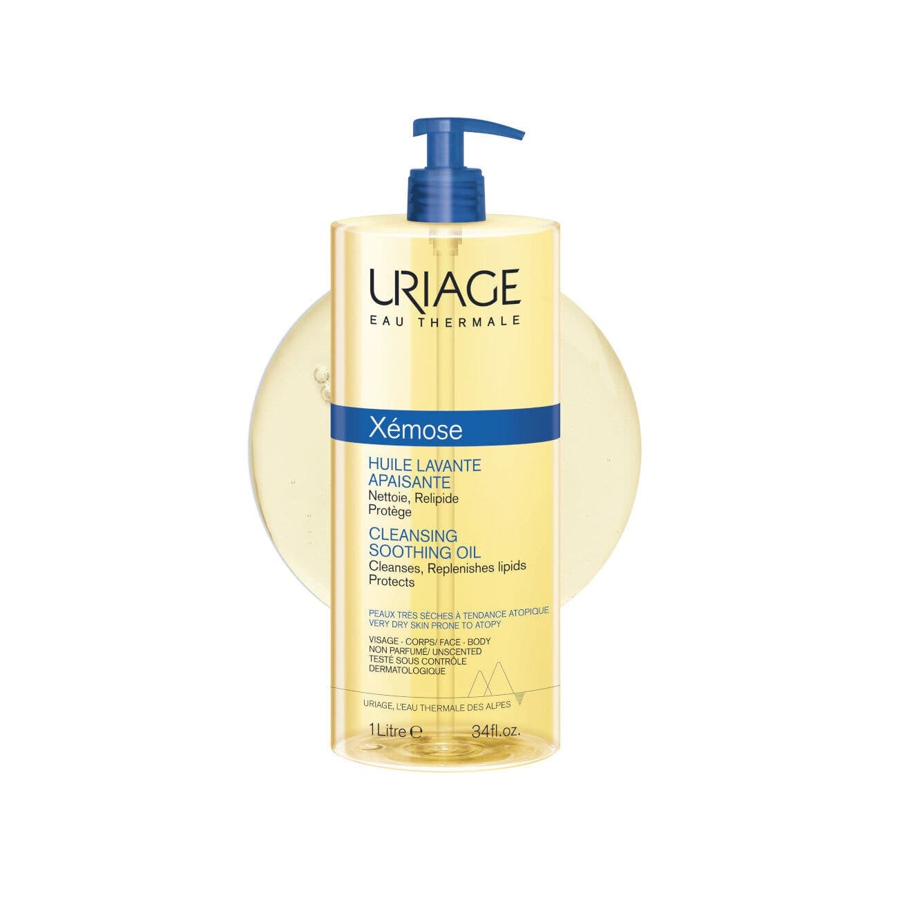Uriage Xemose Aceite Limpiador – 1 litro