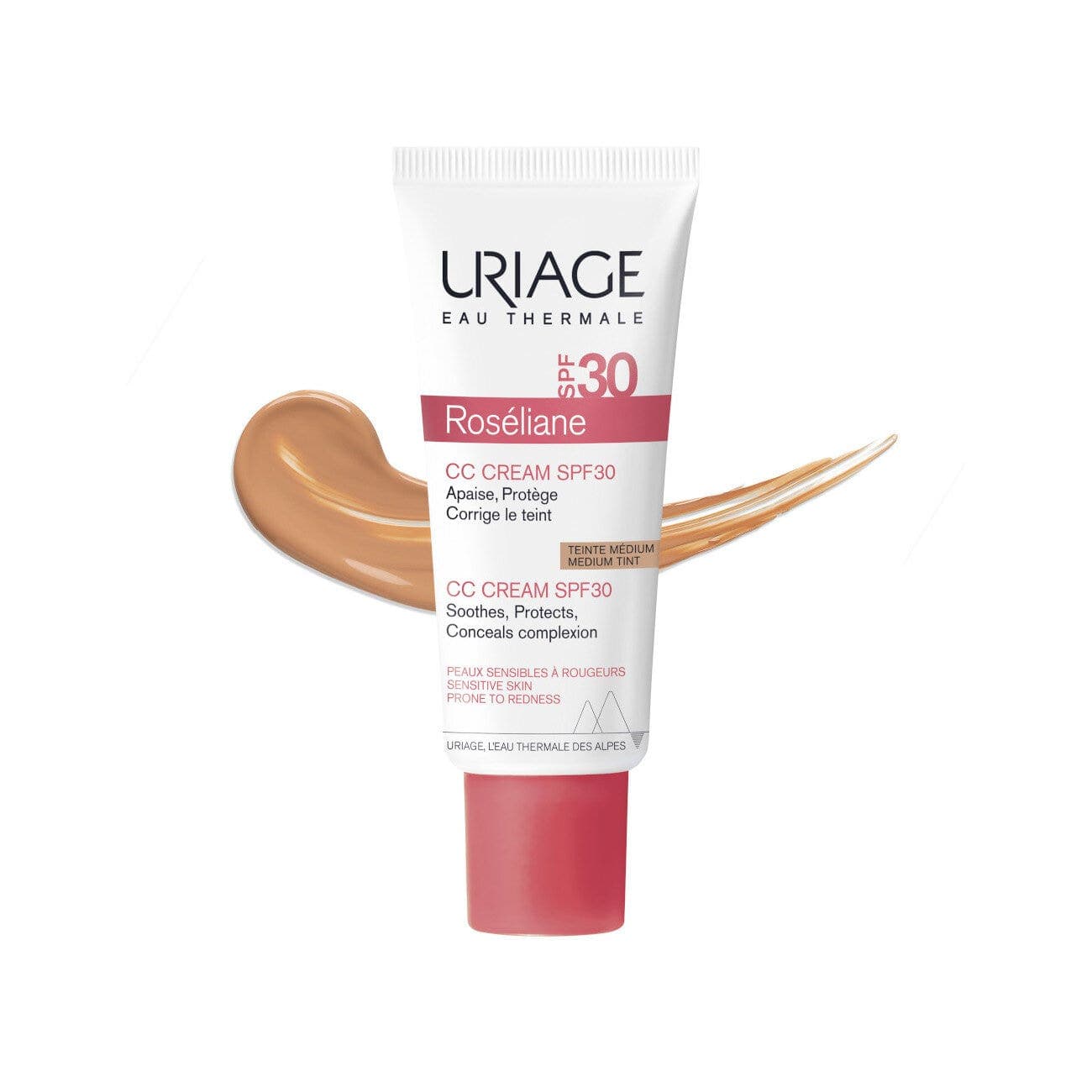 Uriage Roseliane CC Cream SPF30 – Crema de día de 40 ml