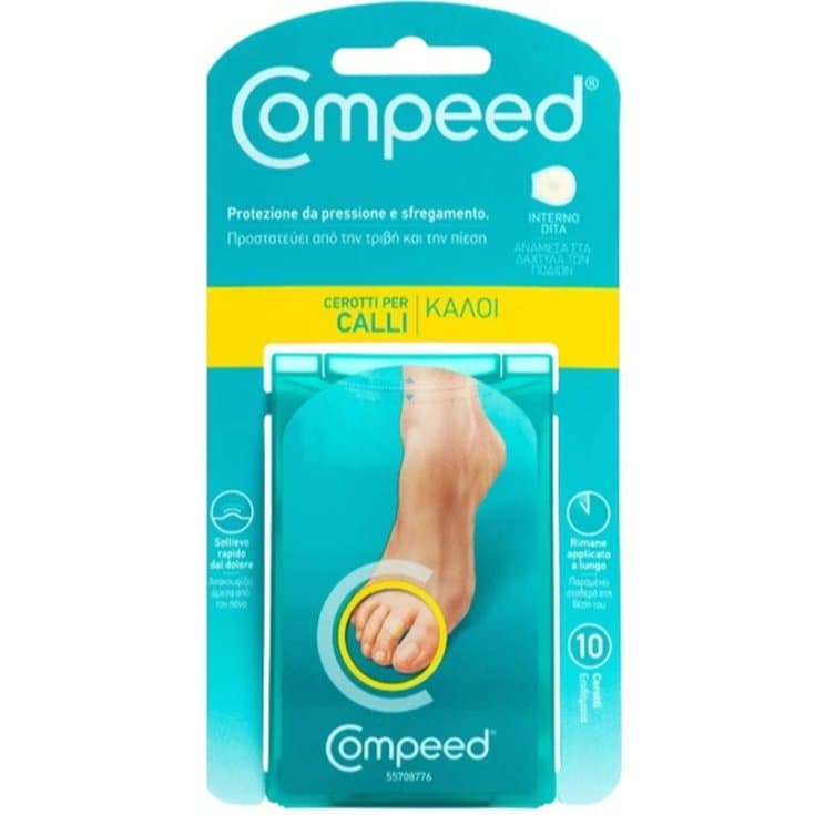 Compeed Parches para Callosidades entre los Dedos – 10 unidades