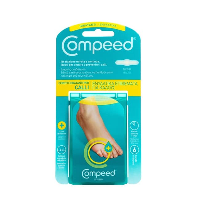 Compeed Parches de Hidrogel para Durezas – 6 unidades