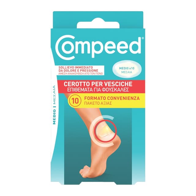 Compeed Parches para Ampollas Medianos – 10 unidades