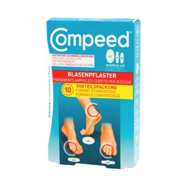 Compeed Apósitos para Ampollas Surtidos – 10 unidades
