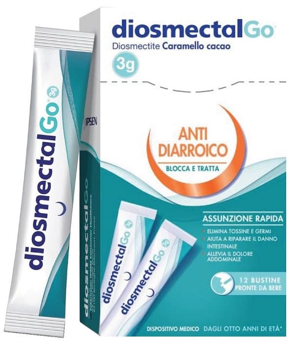 Diosmectalgo Caramelo – 12 sobres