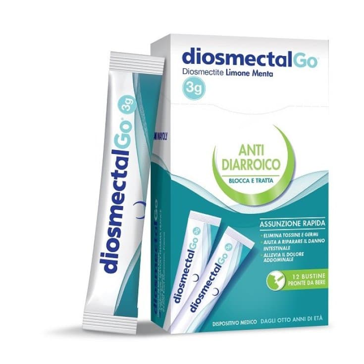 Diosmectalgo Limón-Menta – 12 sobres