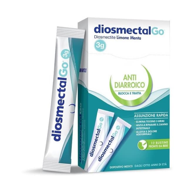 Diosmectalgo Limón-Menta – 12 sobres