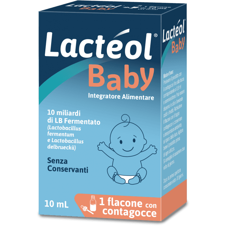 Lacteol Baby – 10 ml, frasco cuentagotas