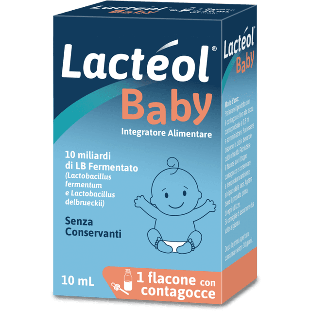 Lacteol Baby – 10 ml, frasco cuentagotas
