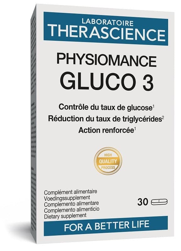 Berberina 515,5 mg – 30 comprimidos | Physiomance Gluco 3