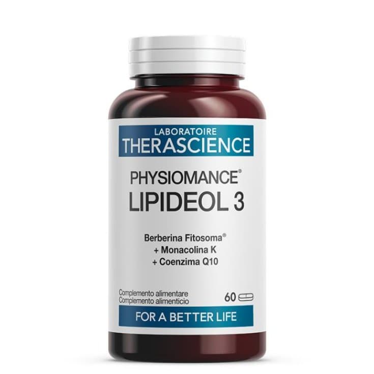 Physiomance Lipideol3 Berberina + Arroz Rojo – 60 comprimidos