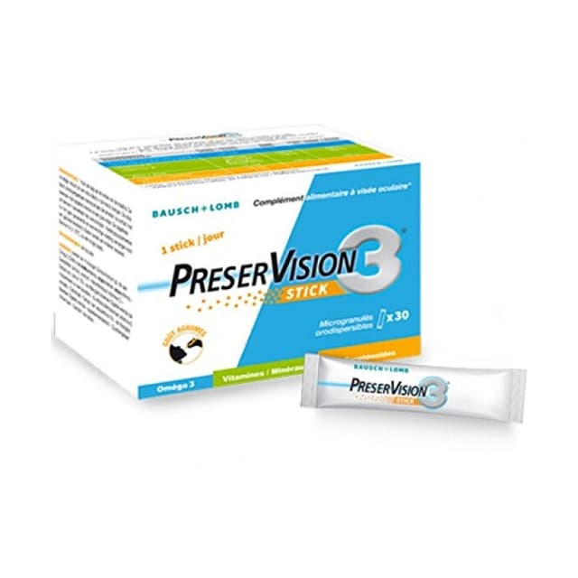PreserVision 3 Aceite Oral Omega-3 + Multivitaminas – 30 sticks