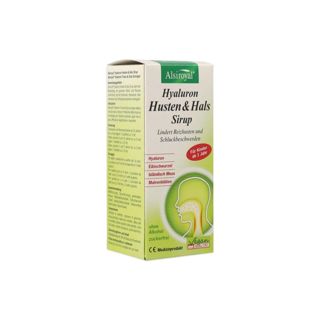 Hyaluron Tos y Garganta Jarabe